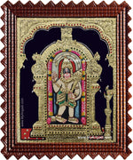 Ashtamsa Hanuman Tanjore Painting