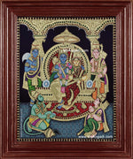 Ram Darbar Tanjore Painting