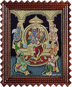 Ram Darbar Tanjore Painting