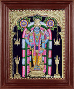 Guruvayoorappan Tanjore Painting