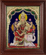 Gaja Lakshmi Tanjore Painting