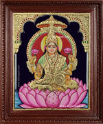 Maha Lakshmi Tanjore Painting