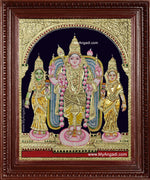 Murugan Valli Devasena Tanjore Painting