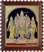Murugan Valli Devasena Tanjore Painting
