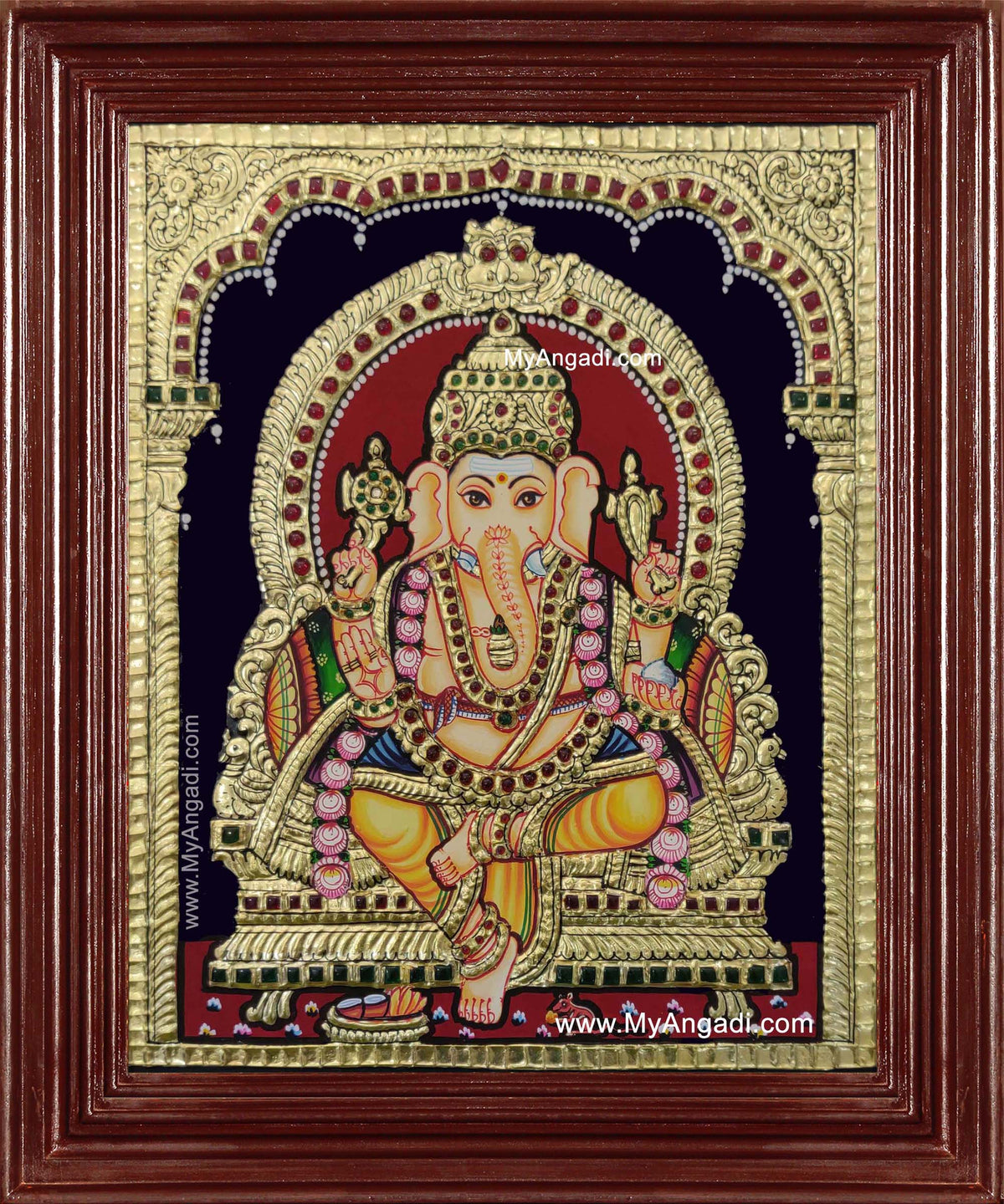 Vinayakar Tanjore Painting