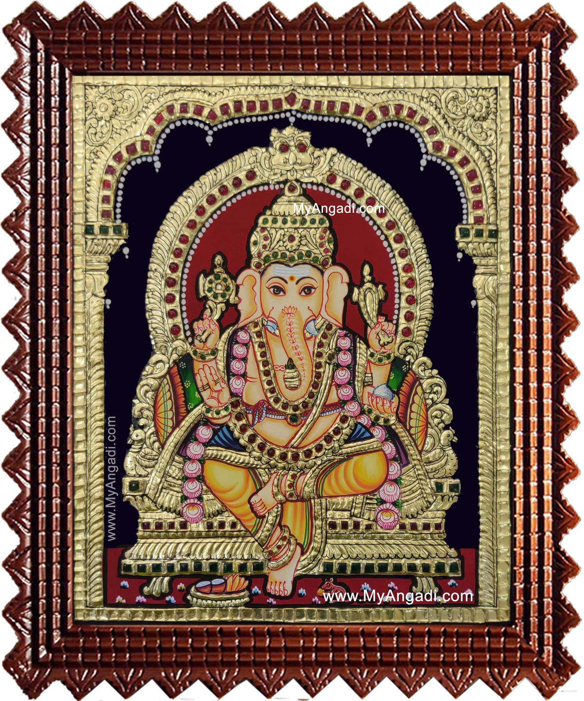 Vinayakar Tanjore Painting