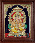 Sri Ganesha Tanjore Painting