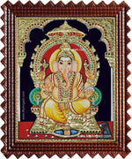 Sri Ganesha Tanjore Painting