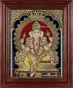 Shri Ganesha Tanjore Painting