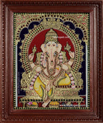 Shri Ganesha Tanjore Painting