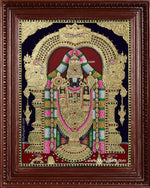 Tirupathi Balaji Big Size Tanjore Painting