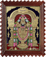 Tirupathi Balaji Big Size Tanjore Painting