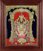 Tirupathi Balaji Lakshmi Big Size Tanjore Painting