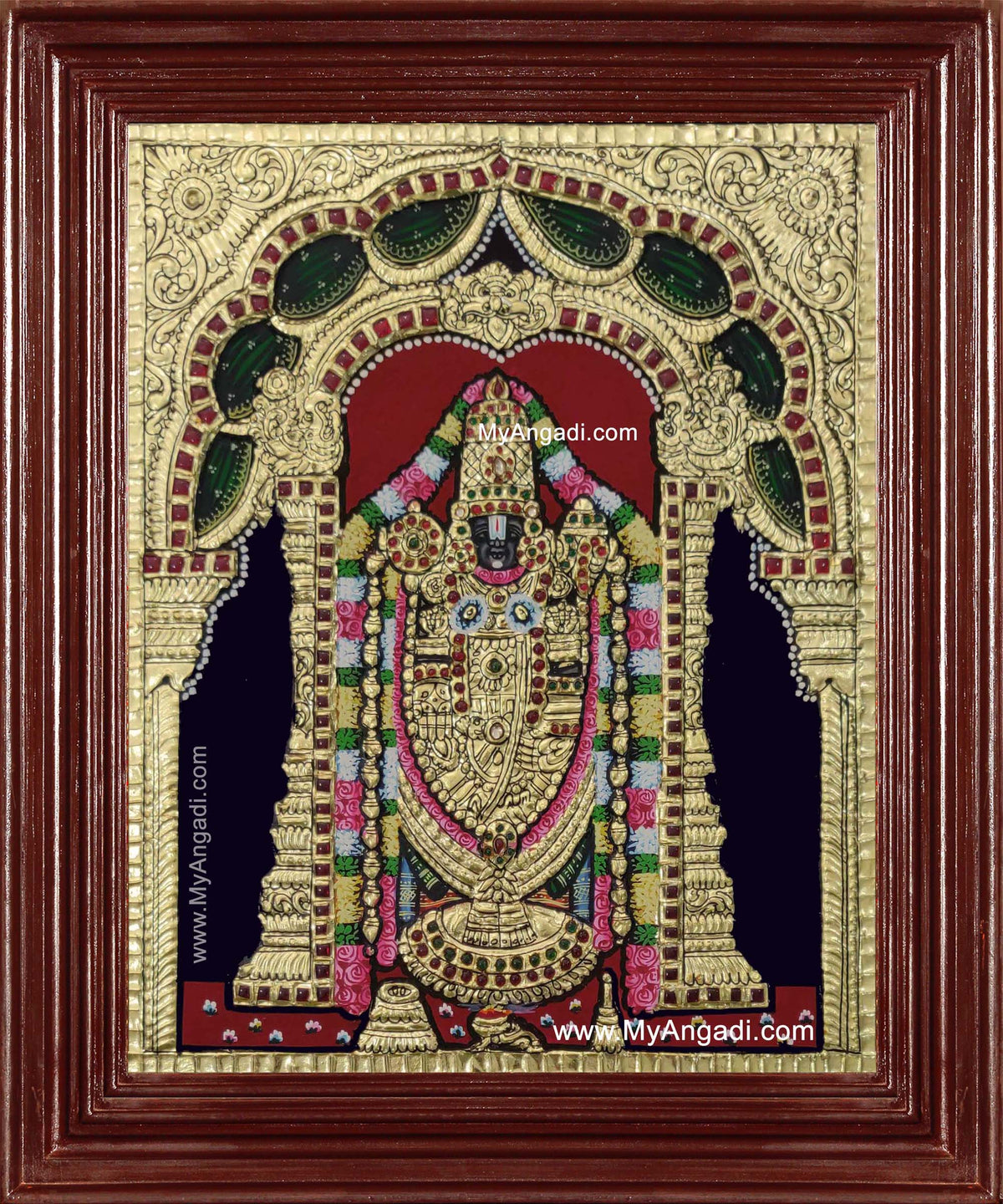 Tirupathi Balaji Tanjore Painting