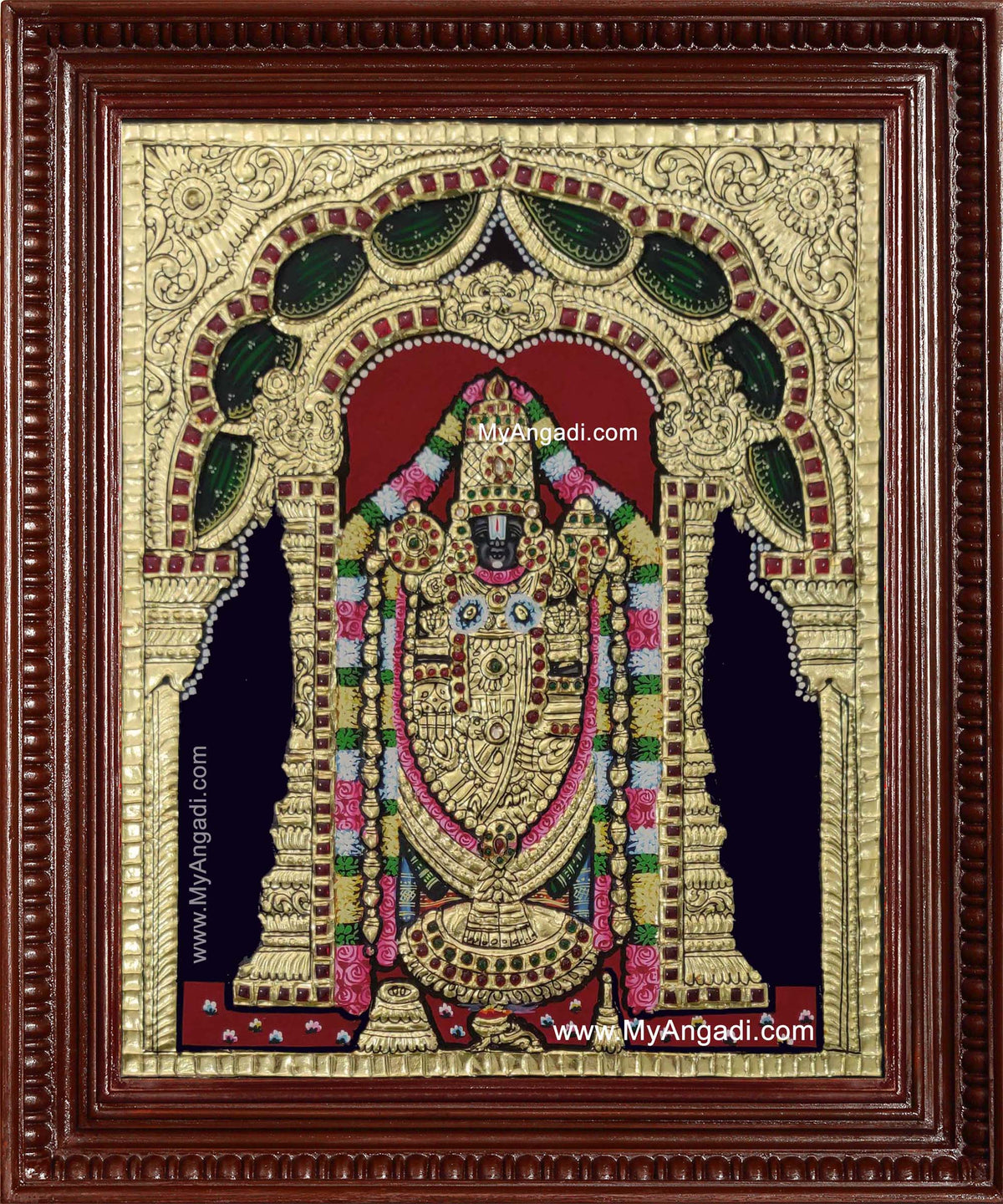 Tirupathi Balaji Tanjore Painting