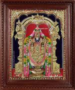 Tirupati Balaji 3d Embossed Tanjore Painting