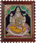 Adhi Lakshmi Tanjore Painting