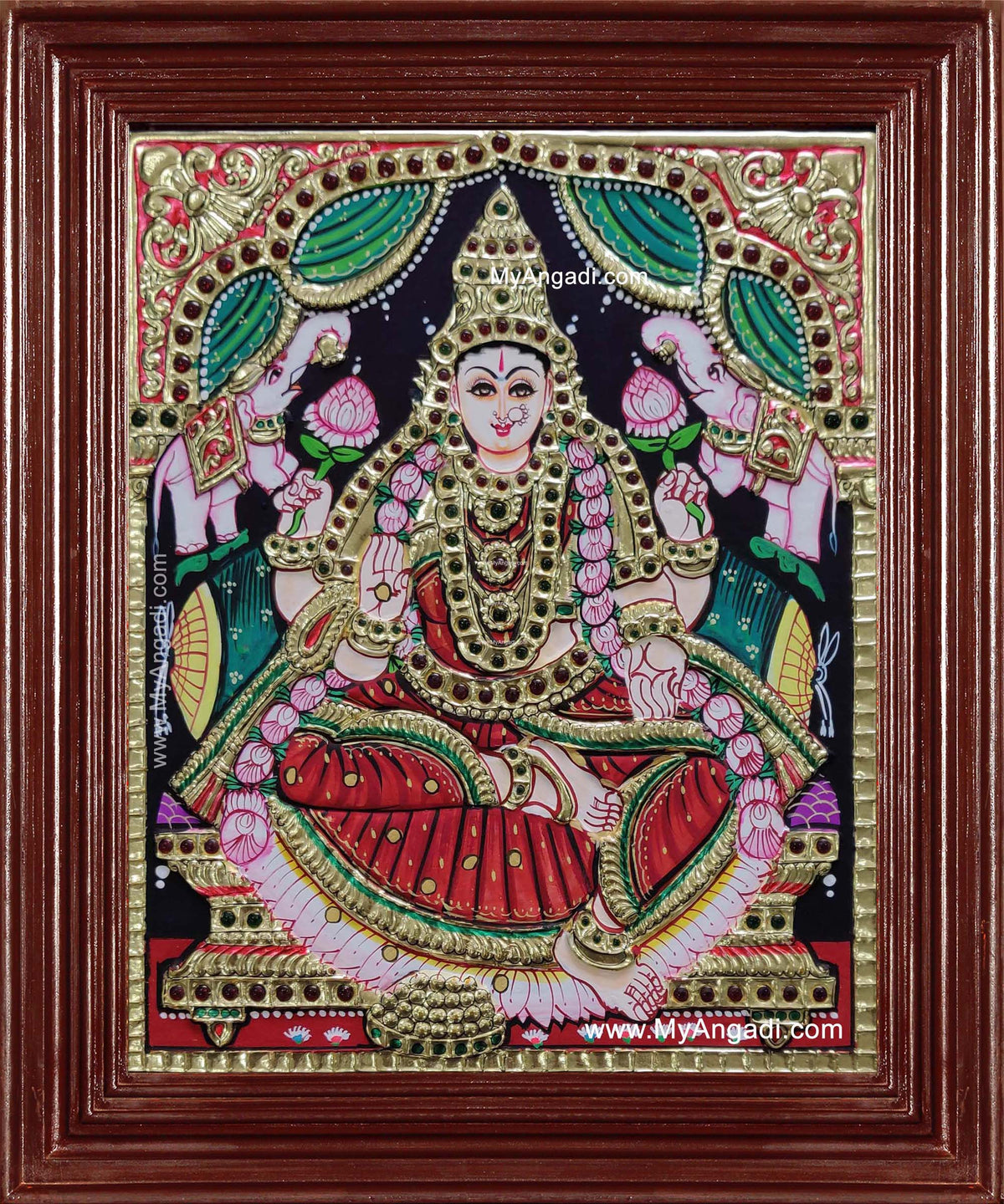 Ashta Lakshmi Tanjore Painting