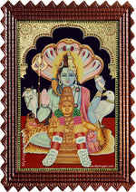 Sankara Narayanan Hariharan - Ayyappan Tanjore Painting