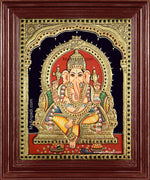 Ganesh Tanjore Painting