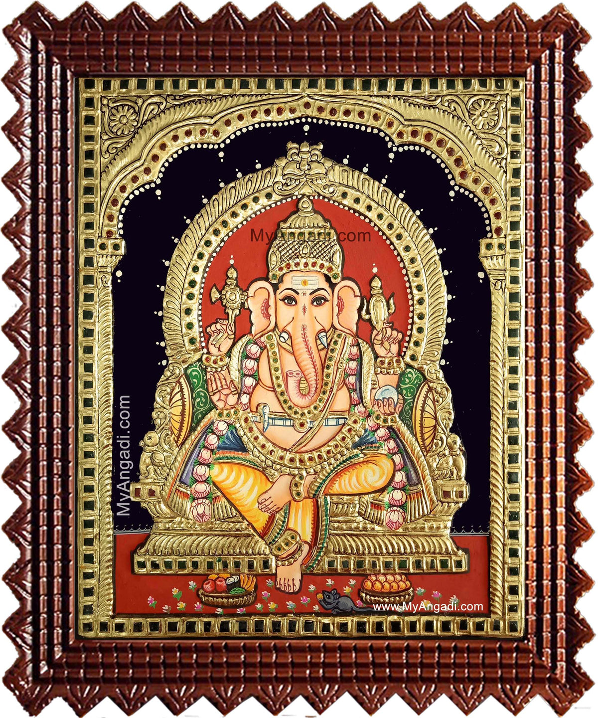 Ganesh Tanjore Painting