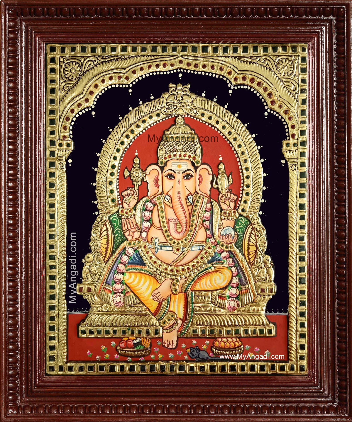 Ganesh Tanjore Painting