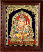 Ganesh Tanjore Painting