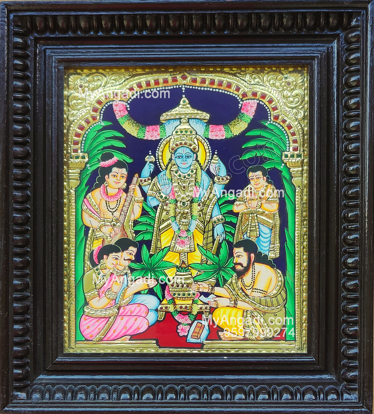  Sathya Narayanan Tanjore Painting