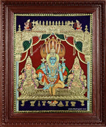 Narayanan Sri Devi Bhu Devi Tanjore Painting