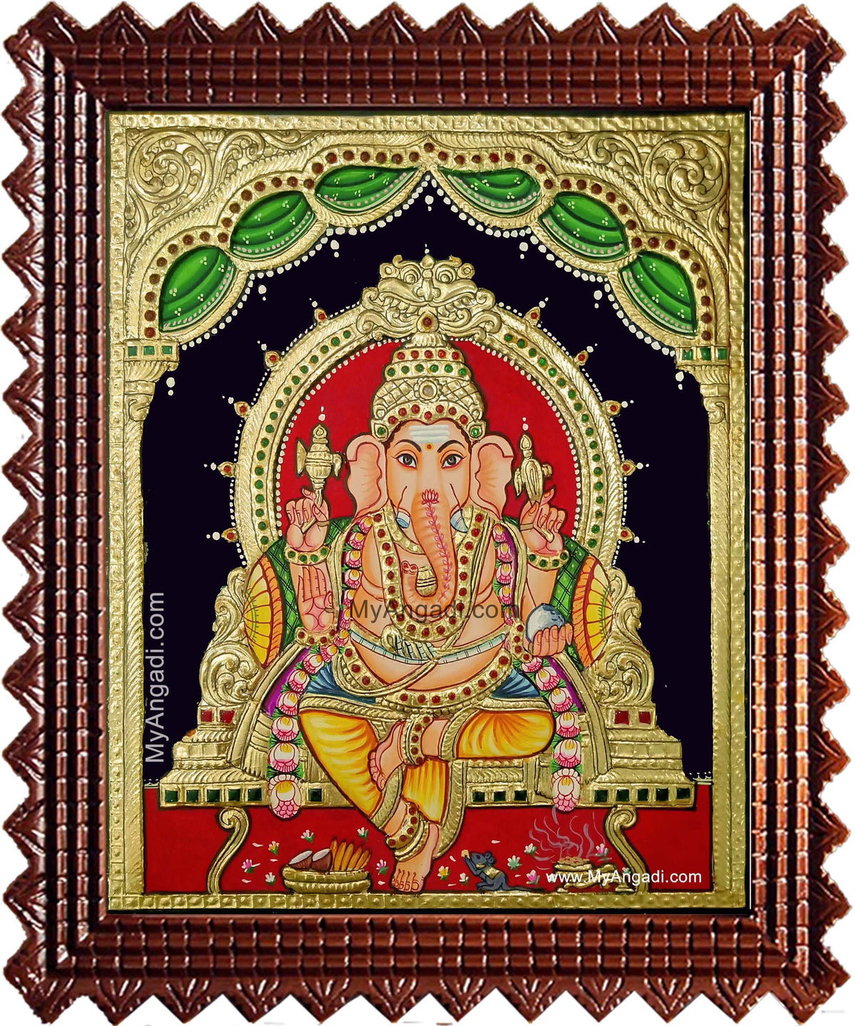 Vinayakar Tanjore Painting