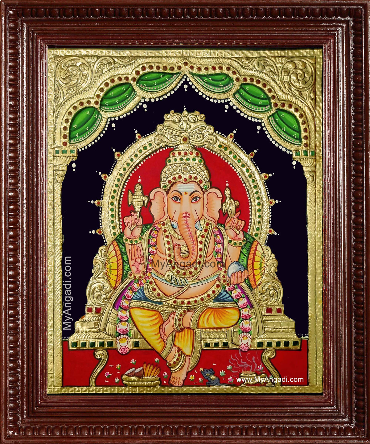 Vinayakar Tanjore Painting