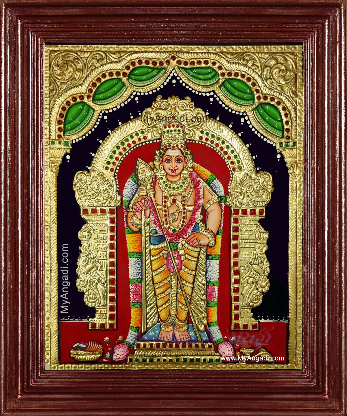 Skandan Tanjore Painting