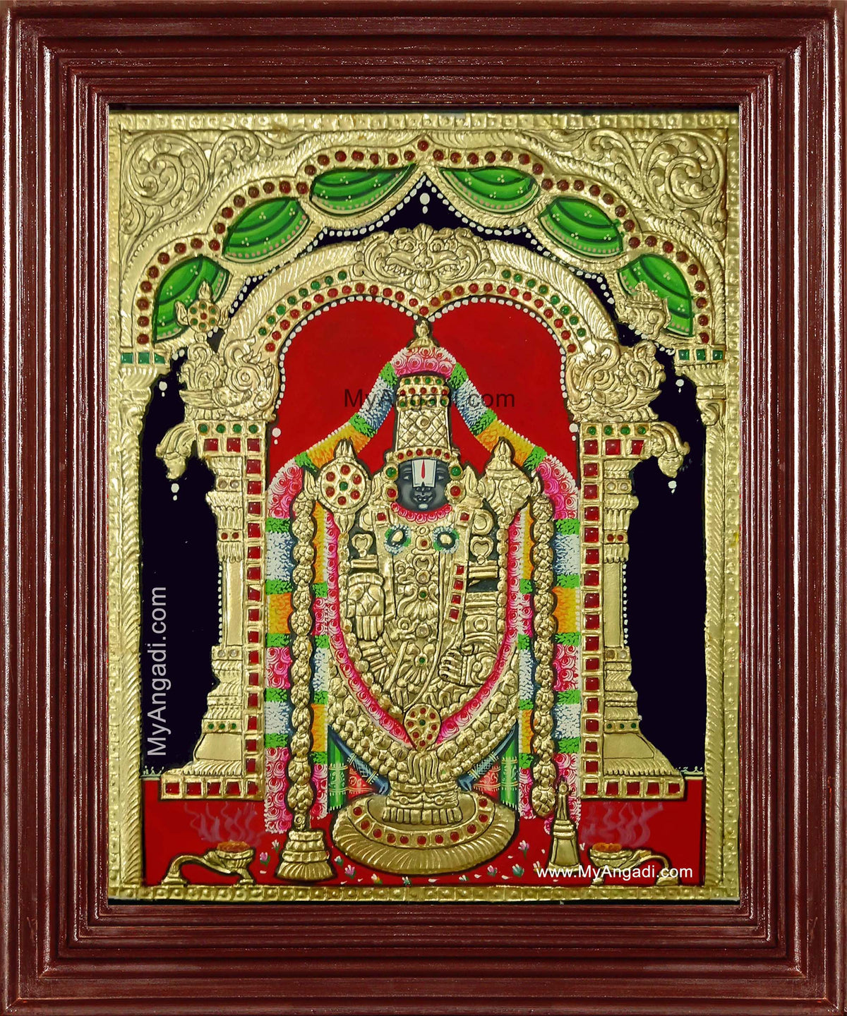 Tirupathi Balaji Tanjore Painting