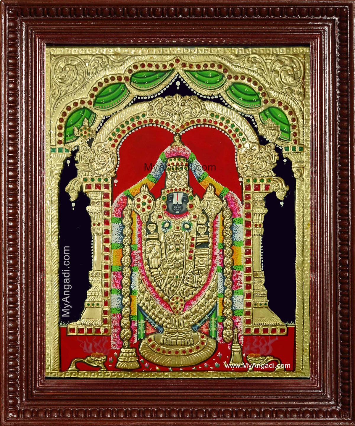 Tirupathi Balaji Tanjore Painting