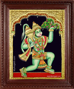 Anchaneya Sanjeevi Hills Tanjore Painting