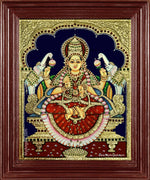 Gaja Lakshmi Tanjore Painting