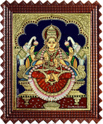 Gaja Lakshmi Tanjore Painting