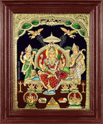 Sri Lalitha Tripura Sundarai Tanjore Painting