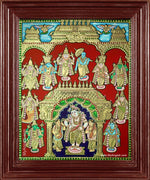 Krishna Dasavatharam Tanjore Painting
