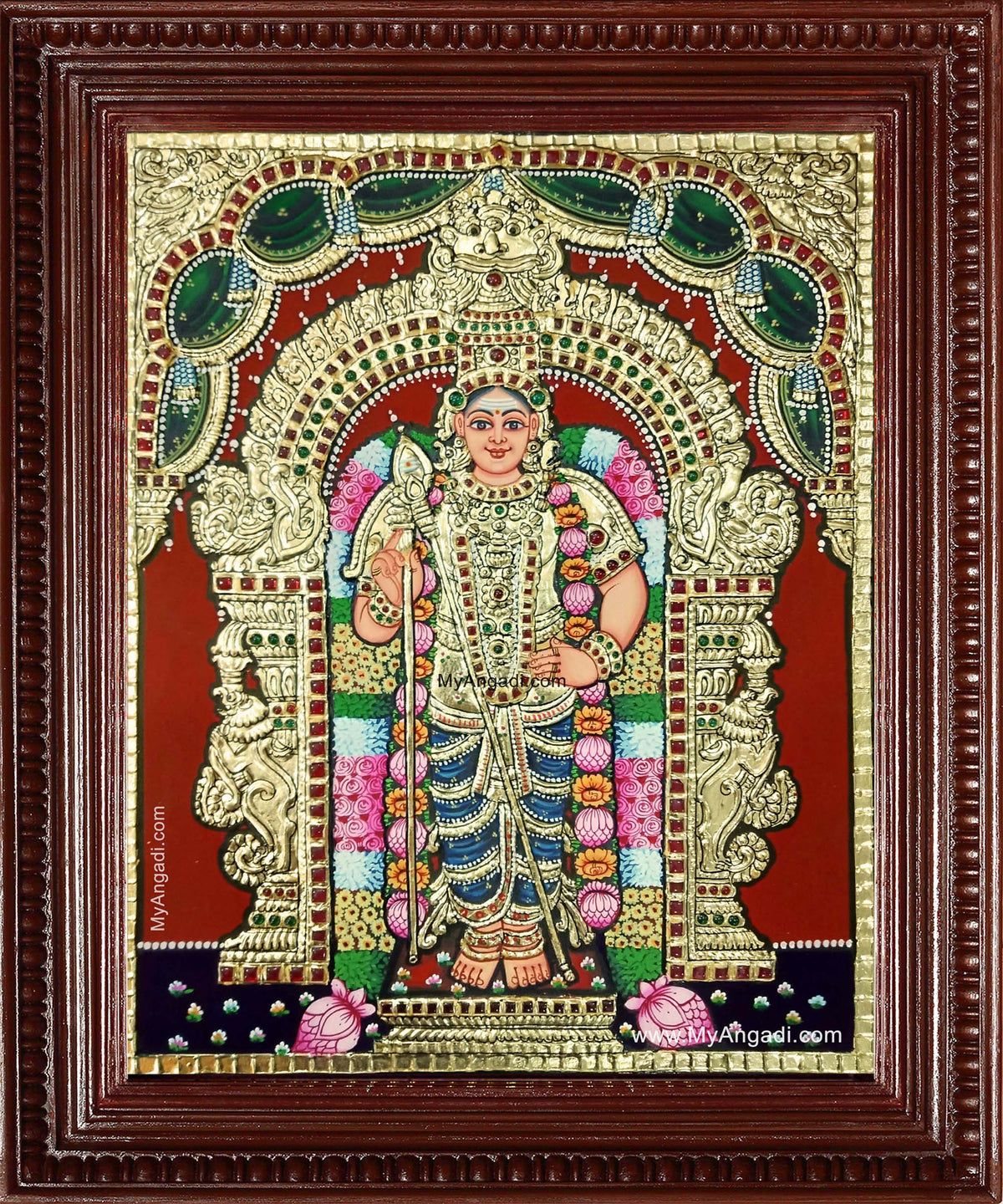 Murugan Tanjore Painting
