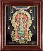 Madurai Meenakshi Amman Tanjore Painting