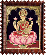Goddess Maha Lakshmi Tanjore Painting