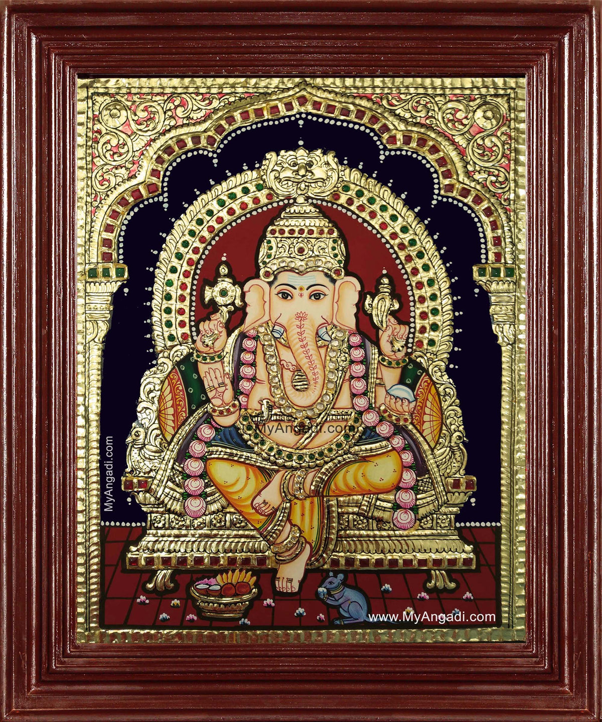 Ganesha Tanjore Painting