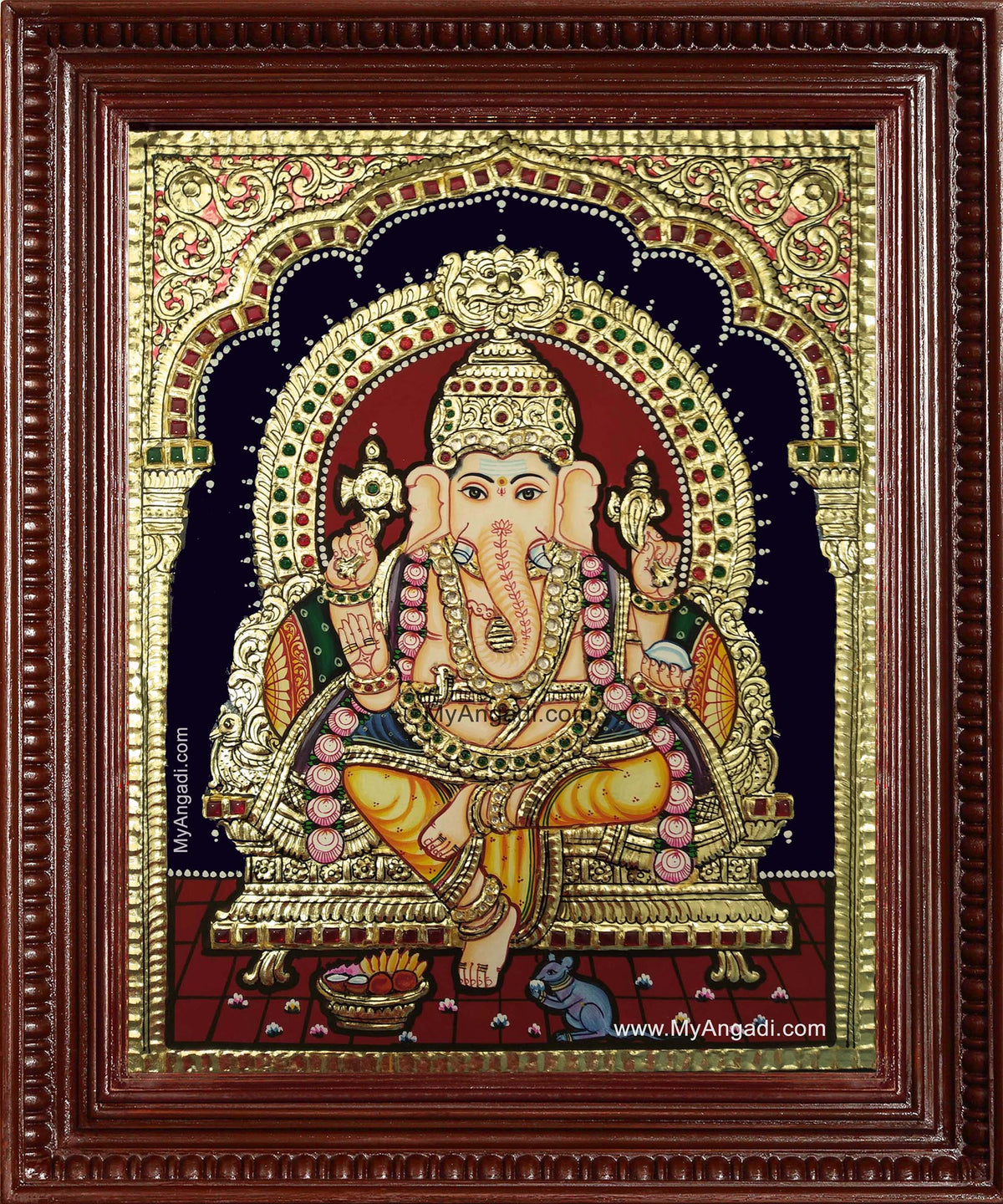 Ganesha Tanjore Painting