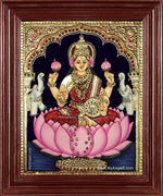 Gaja Lakshmi Tanjore Painting