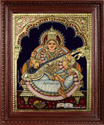 Saraswathi Tanjore Painting