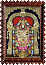 Tirumalai Srinivasan Lakshmi 3d Embossed Tanjore Painting
