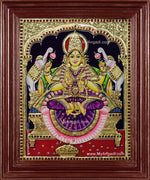 Gaja Lakshmi Tanjore Painting