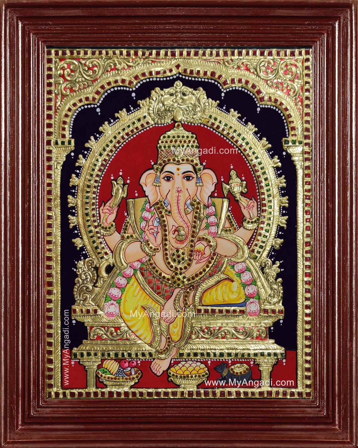 Ganesha Tanjore Painting
