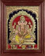 Ganesha Tanjore Painting